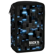Piórniki - Piórnik podwójny z wyp BackUp 7 DW44 DERFORM - miniaturka - grafika 1