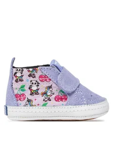 Vans Tenisówki In Sk8-Hi Crib VN0A346PBJI1 Fioletowy - Buty dla dziewczynek - miniaturka - grafika 1