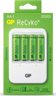 GP GP Batteries ReCyko PB420, Rechargeable battery, AA, Nickel-Metal Hydride NiMH, 1.2 V, 4 pcs, 2000 mAh - Ładowarki i akumulatory - miniaturka - grafika 1