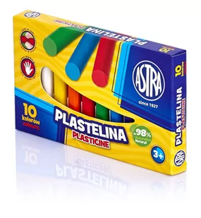 Astra Plastelina 10 kolorów - Masy plastyczne - miniaturka - grafika 1