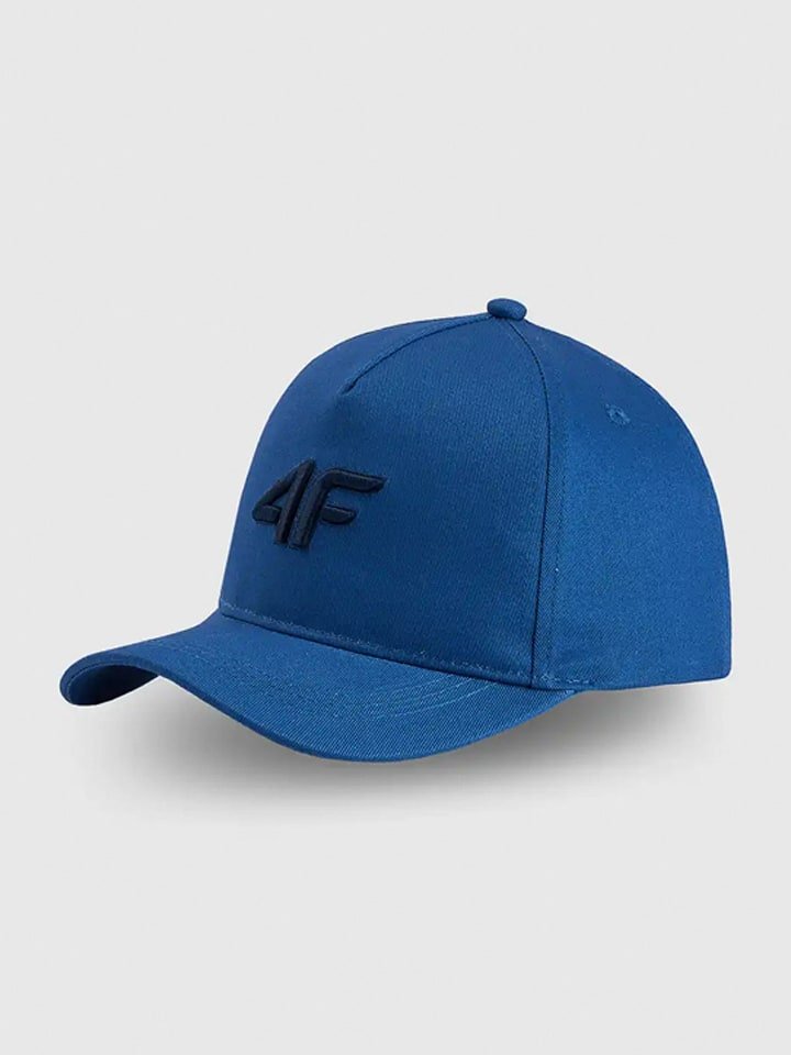 4F Czapka w kolorze niebieskim