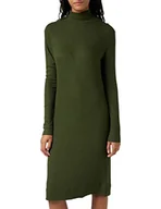 Koszulki i topy damskie - G-STAR RAW Rib Mock Slim Koszulka damska, Zielony (Dk Brązowy Green C862-6059), XL - miniaturka - grafika 1