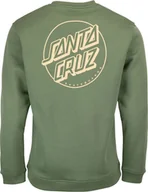 Bluzy męskie - bluza męska SANTA CRUZ OPUS DOT STRIPE CREW Vintage Ivy - miniaturka - grafika 1