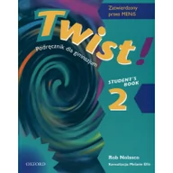 Podręczniki dla gimnazjum - Oxford Rob Nolasco Twist 2. Podręcznik dla gimnazjum - miniaturka - grafika 1