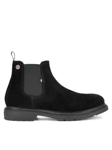 U.S. Polo Assn. Sztyblety LORENZ001M/DSE1 Czarny - Botki męskie - miniaturka - grafika 1