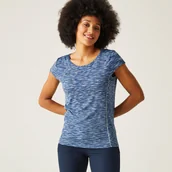 Koszulki i topy damskie - Regatta Damska koszulka Hyperdimension II Granatowy, Rozmiar: 34 - miniaturka - grafika 1