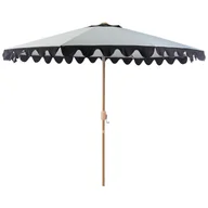 Parasole ogrodowe - Beliani Parasol ogrodowy 270 cm ISOLOTTO Szary - miniaturka - grafika 1
