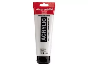 Talens Amsterdam, farba akrylowa, 250 ml, Biel tytanowa - Przybory szkolne - miniaturka - grafika 1