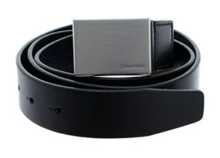 Calvin Klein Pasek męski, czarny (black 001), 85|#85|#673 (Producent rozmiar:85) - Paski - miniaturka - grafika 1