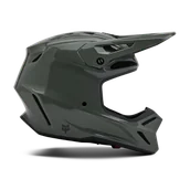 Kaski motocyklowe - Kask Cross FOX V3 RS Carbon Solid Ciemny kamieńS - miniaturka - grafika 1