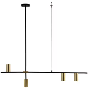Light Prestige Lampy Lampa Arizona Lampy LP-074/4PL BK/GD - Lampy sufitowe - miniaturka - grafika 1