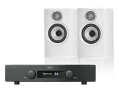 Zestawy stereo - Hegel H95 (czarny) + 607 S3 (biały) - miniaturka - grafika 1