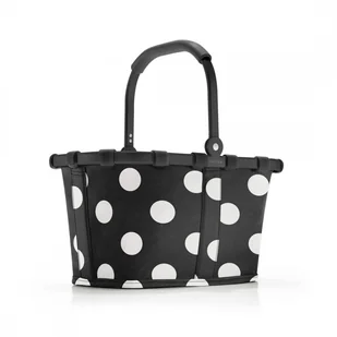 Koszyk carrybag xs frame, dots white kod: RBN7072 - Torby i wózki na zakupy - miniaturka - grafika 1