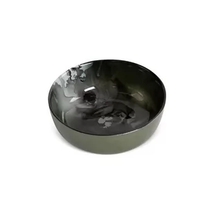 EUROFIRANY Misa ceramiczna 17 cm zielona - Figurki dekoracyjne - miniaturka - grafika 1