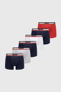 Majtki męskie - Levi's bokserki 6-pack męskie - grafika 1