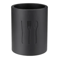 Pojemniki kuchenne - Przybornik na akcesoria kuchenne SANDY S czarny pojemnik na akcesoria - miniaturka - grafika 1
