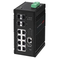 Pozostałe akcesoria sieciowe - Edimax IGS-5408P łącza sieciowe Zarządzany Gigabit Ethernet (10/100/1000) Obsługa PoE Czarny IGS-5408P IGS-5408P - miniaturka - grafika 1