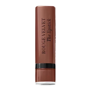 Bourjois Paris Paris Rouge Velvet The Lipstick pomadka 2,4 g dla kobiet 23 Taupe Of Paris - Szminki - miniaturka - grafika 1