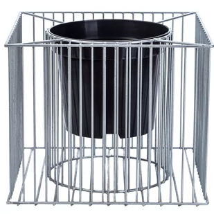 Donica stalowa gabionowa 39 x 48 cm - Donice Donica stalowa gabionowa 39 x 48 cm - Donice - miniaturka - grafika 1