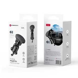 FORCELL F-Grip MagElite uchwyt samochodowy do kratki wlotu magnetyczny czarny - Pozostałe akcesoria do telefonów FORCELL F-Grip MagElite uchwyt samochodowy do kratki wlotu magnetyczny czarny - Pozostałe akcesoria do telefonów - miniaturka - grafika 1