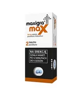 Potencja i libido - POLPHARMA Maxigra Max 50 mg x 2 tabl - miniaturka - grafika 1