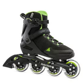 Rollerblade, Rolki fitnessowe Spark 90, Czarno-zielony, rozm. 44,5 - Rolki - miniaturka - grafika 1