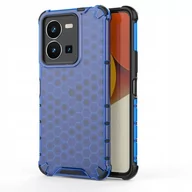 Etui i futerały do telefonów - ETUI do Vivo Y35 / Y22 / Y22s 4G Pancerne HONEYCOMB niebieskie Pokrowiec Obudowa Case Futerał - miniaturka - grafika 1