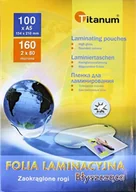 Szkolne artykuły papiernicze - Titanum Folia do laminowania A4 80 MIC - miniaturka - grafika 1