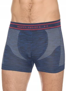 BOKSERKI MĘSKIE BRUBECK FUSION bezszw. BX10780 r XXL - Majtki męskie - miniaturka - grafika 1