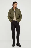 Kurtki męskie - G-Star Raw kurtka męska kolor zielony zimowa - miniaturka - grafika 1
