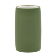 Pojemniki łazienkowe - Södahl Kubek na szczoteczki do zębów Mono Olive 25217 Zielony - miniaturka - grafika 1