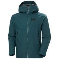 Kurtki i kamizelki sportowe męskie - Helly Hansen Blaze 3L, kurtka typu shell, męska, ciemnozielona - miniaturka - grafika 1