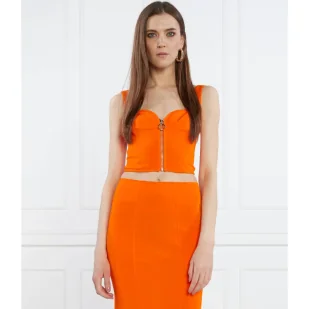 Pinko Top TRADITORE | Cropped Fit - Koszulki i topy damskie - miniaturka - grafika 1