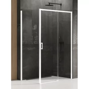 New Trendy D-0409A/D-0219B KABINA PRIME WHITE PROSTOKĄTNA P 140x80x200 CZYSTE 6mm ACTIVE SHIELD - Kabiny prysznicowe - miniaturka - grafika 2