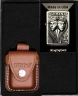 Trafika - Zestaw Zippo Zapalniczka Zodiac Gemini Bliźnięta Prezentowy No4 - miniaturka - grafika 1