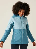 Kurtki i kamizelki sportowe damskie - Regatta Kurtka funkcyjna "Kelora" w kolorze błękitnym - miniaturka - grafika 1
