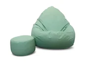 Pufy i podnóżki - Pufa sako XXXL worek + gratis mięta - miniaturka - grafika 1