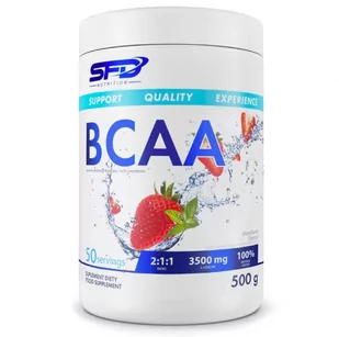 WEIDER SFD BCAA 500g Strawberry Puszka - Aminokwasy - miniaturka - grafika 1