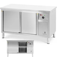 Piece, kotły  i płyty grzejne gastronomiczne - Szafa grzewcza podgrzewacz do talerzy 30-80 C 140 x 70 x 85 cm 2.4kW - miniaturka - grafika 1