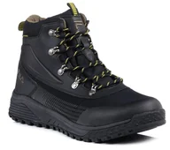 Buty trekkingowe męskie - Buty trekkingowe męskie czarne wodoodporne wysokie Fila Hikebooster Mid-42 - miniaturka - grafika 1