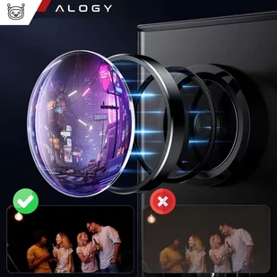 Szkło do Samsung Galaxy S24 Ultra nakładka na aparat obiektyw obiektywy aparatu Alogy Lens Protector PRO+ osłona ochronna - Etui i futerały do telefonów - miniaturka - grafika 4