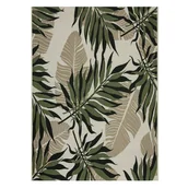 Dywany zewnętrzne - INDAVO Dywan zewnętrzny Borneo Liście beżowo-zielony 80 x 150 cm - miniaturka - grafika 1