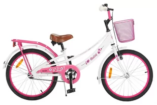Rower dziecięcy BMX Daisy 20" biało/różowy - Rowery - miniaturka - grafika 1