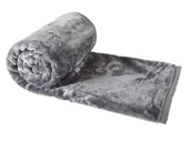 Koce - Koc Elway 160x210 tłoczony grafitowy - miniaturka - grafika 1