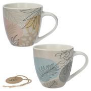 Kubki - Kubek do kawy herbaty porcelanowy zestaw 2 sztuki 390 ml Kolory Ziemi Altom Design - miniaturka - grafika 1
