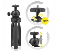 Akcesoria do projektorów - Overmax Tripod Stand Mini do 2kg gwint 1/4" - miniaturka - grafika 1