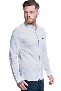 MĘSKA KOSZULA MATERIAŁOWA LEE SLIM BUTTON DOWN WHITE L66XNG12 112116763 - Lee - Koszule męskie - miniaturka - grafika 1