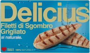 Makrela grilowana DELICIUS SGOMBRI GRIGLIATI AL NA - Konserwy i dania rybne - miniaturka - grafika 1