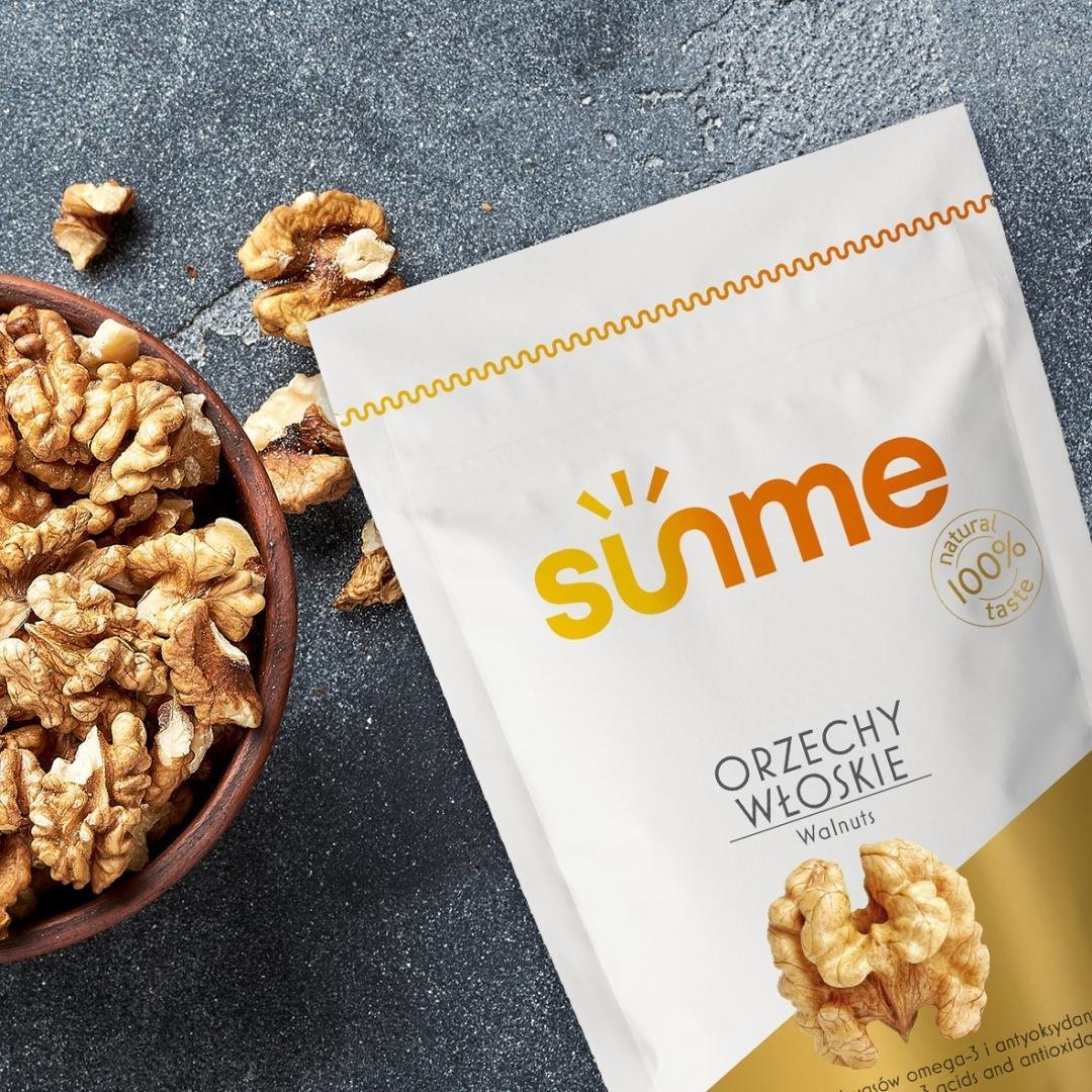 Sunme Orzechy włoskie łuskane 0,5 kg