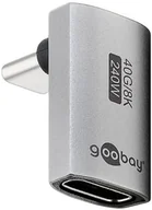 Adaptery i przejściówki - Goobay 74442 zmieniacz płci / kabli USB-C Srebrny - miniaturka - grafika 1
